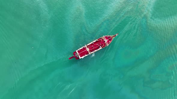 Pirate Harbor aerial view Turkey Alanya 4 K