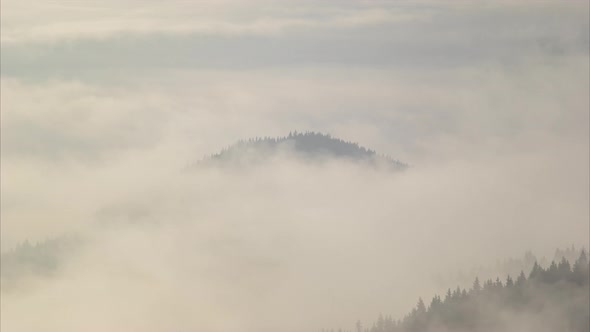 A Close Up of Clouds in the Sky