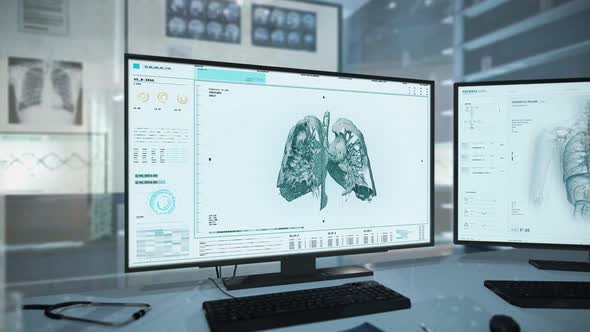 Digital Ultrasound Analysis Of Lung Organ For Advanced Anatomical Research alt