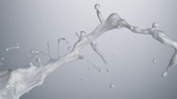 Milk splash, Slow Motion