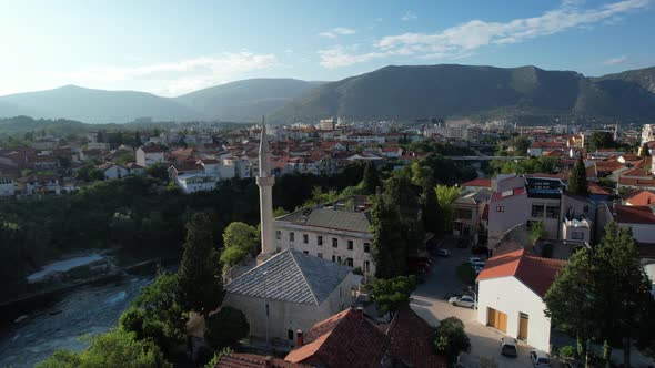 Muslim Mosque Mostar