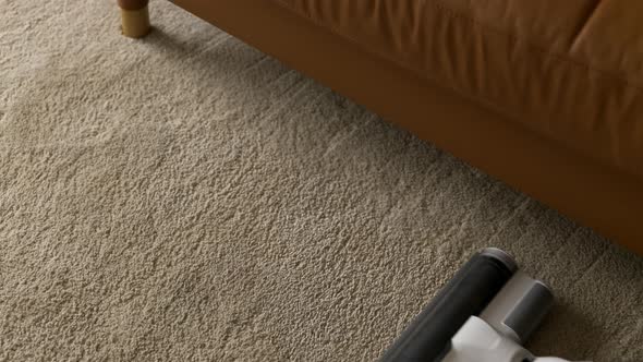 Carpet Dry Cleaning with Vacuum Cleaner