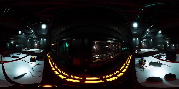 Vr360 View of Spaceship Interior alt