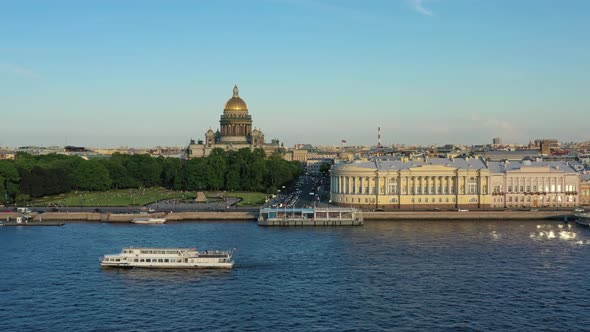 Flight Near Saint Isaac's Cathedral Russia