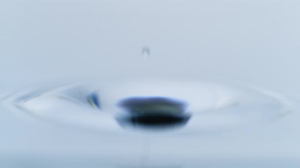 Water Drop in Super Slow Motion Shooted with High Speed Cinema Camera at 1000Fps