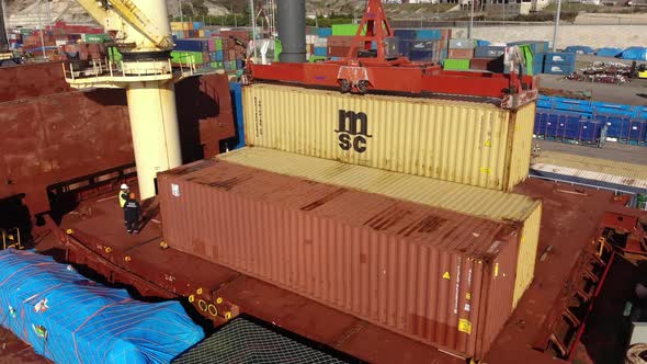 Export Port Container