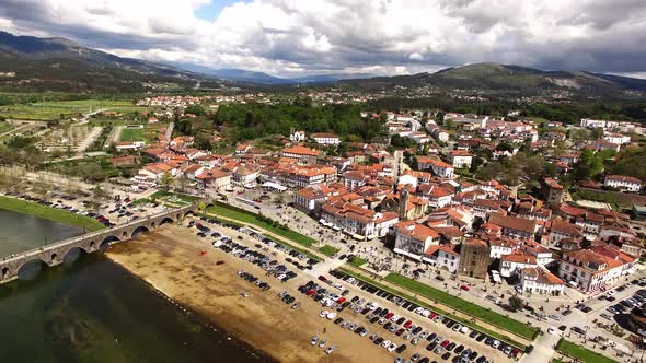 Ponte de Lima and River Lima, Portugal