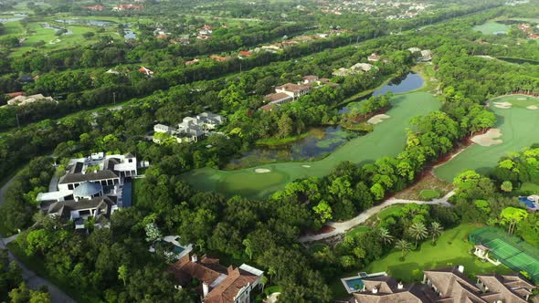 Luxury South Florida Mansions The Bears Club Golf Community 4k Aerial