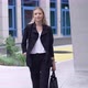 Confident Businesswoman Walking on Street - VideoHive Item for Sale
