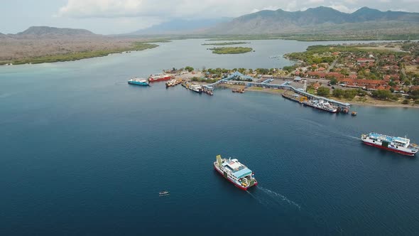 Sea Passenger Ferry Port Gilimanuk