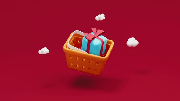 Shopping basket and gifts