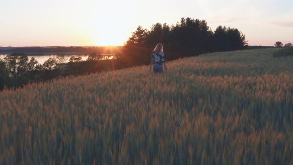 Walking In The Fields