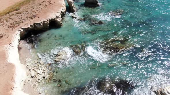 Sea Coast Aerial View