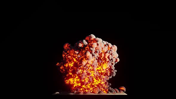 Explosions   Blasts. Explosion Spark And Particles Moves In Isolated Black Background, alt