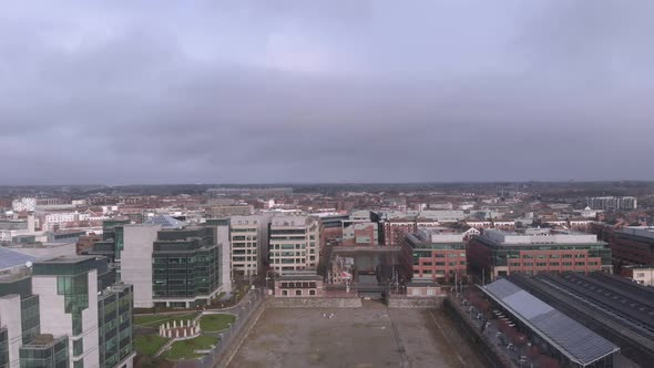 The Skyline of Dublin, Ireland