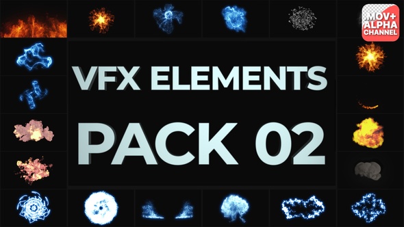 VFX Elements Pack 02 | Motion Graphics Pack alt