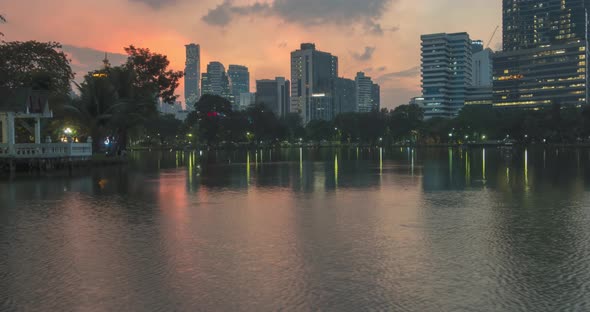 Lumpini Park Bangkok Thailand