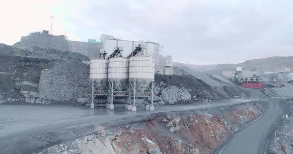 Mining Site Constructions 4 Aerial View alt