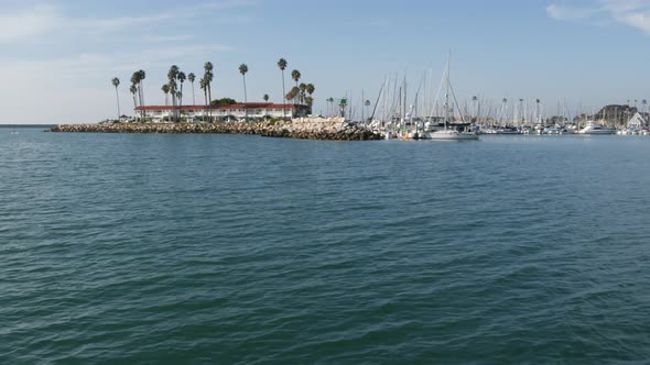Boat or Yacht Sailing Oceanside Harbor Summer Vacations in California USA