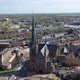 Aerial View Of A Beautiful City With The Church And Castle - VideoHive Item for Sale