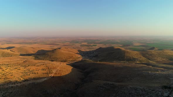 Aerial View Of Plains