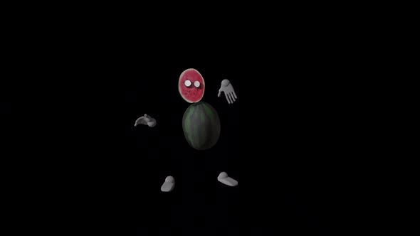 Cartoon Watermelon Dance III alt
