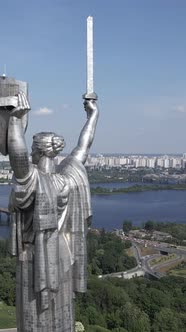 Motherland Monument in Kyiv Ukraine