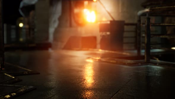 Neon Lights at Rainy Night alt