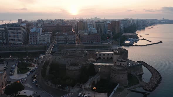 Aerial view of Taranto