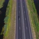 Drone Shot of Big Lake in Summer - VideoHive Item for Sale