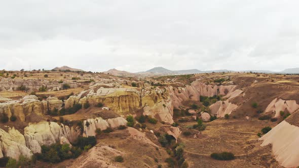 Beautiful Gomeda Vadisi In Cappadocia (Cinematic)