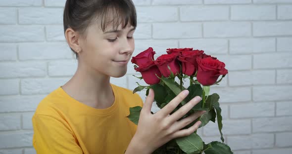 Roses in Child Hands