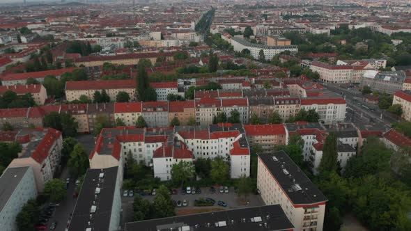 Forwards Fly Above Buildings in Urban Neighbourhood