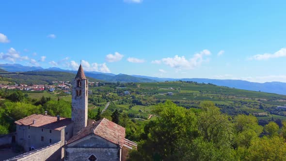 Hills Aerial View