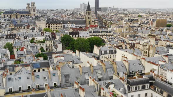  View of the Paris roofs