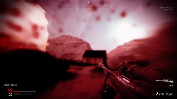 Player Controlled Soldier Character Dies In Modern Military Combat FPS Game alt