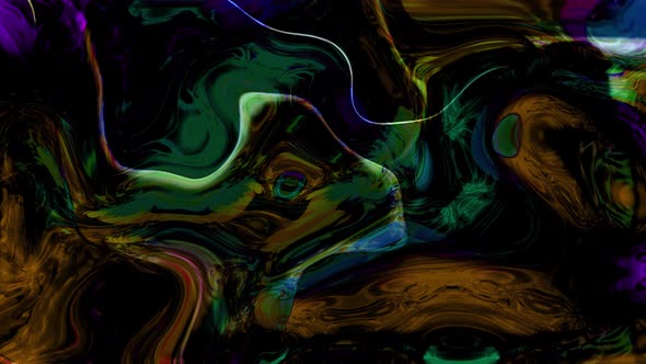 Abstract Liquid marble Background Animation