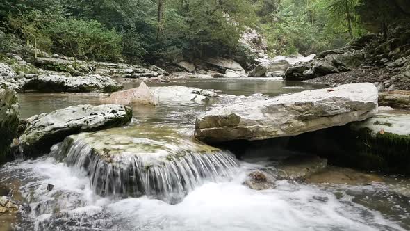 Canyon River Waterfall 3