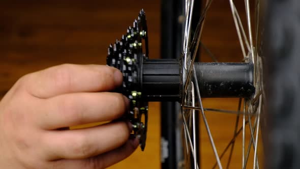 Replacement Cassettes with Stars on the Bike