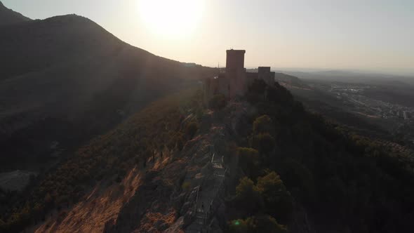Castillo de Jaen, Spain Jaen's Castle Flying and ground shoots from this medieval castle on afterno