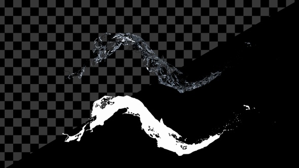 Water Splash Slow 4K alt