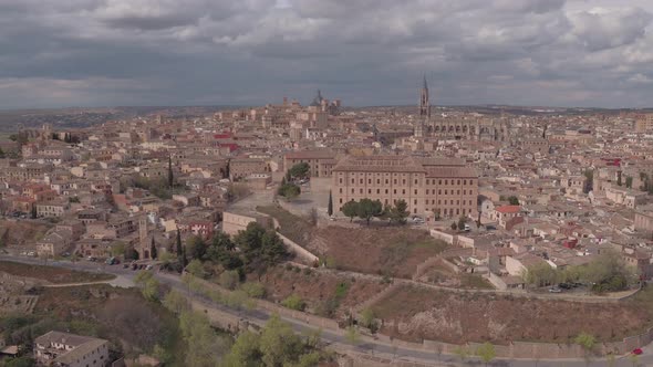 Aerial view of Toledo