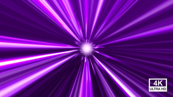 Abstract Burst Purple Background 4K