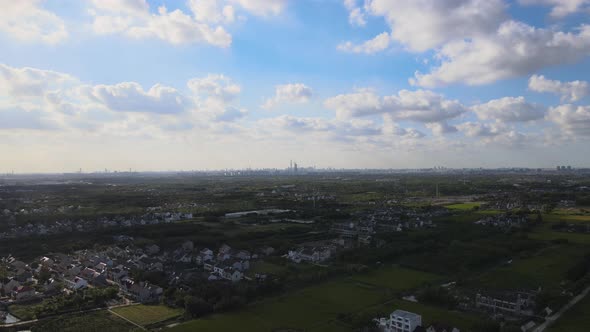 Urban Scenery and Rural Scenery, Clouds