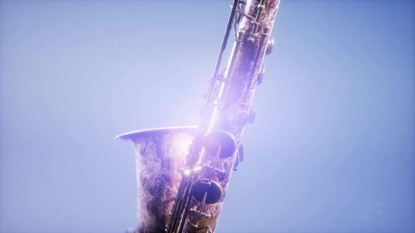 Golden Tenor Saxophone