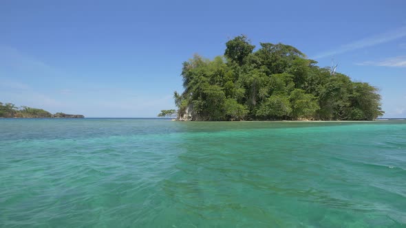The Pellew Island in the Caribbean sea