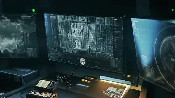 Spy Intelligence System Starts Scan Of Armored Tanks Stationed On Army Base alt