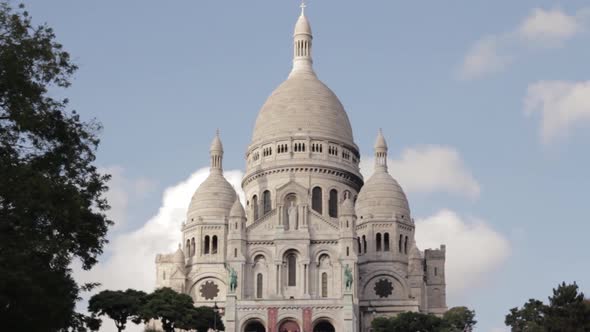 Basilica of the Sacre Coeur, Montemartre, Paris, France
