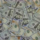 Money Stack of 100 US Dollars Banknotes on Background - VideoHive Item for Sale