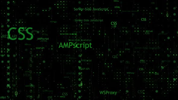 Computer Coding Technonolgy Loop